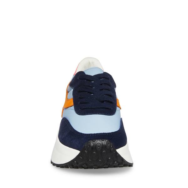Steve Madden Actions Women's Sneakers Blue Multicolor | SM-432ME