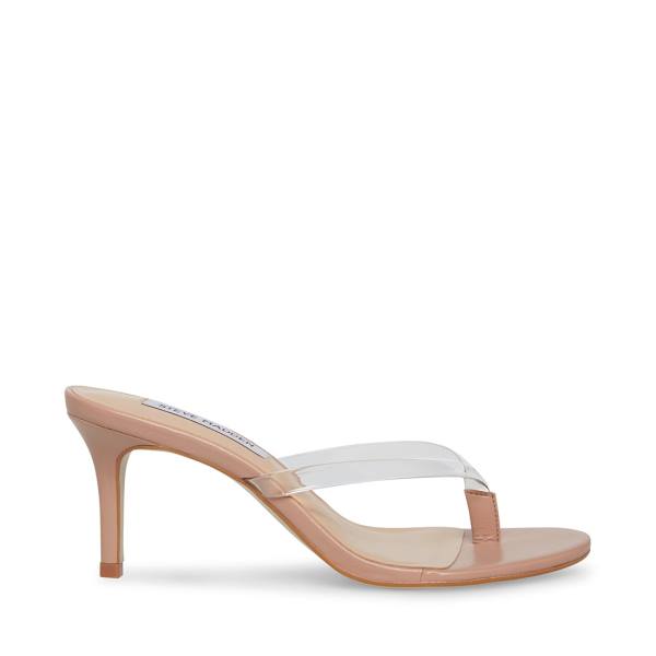 Steve Madden Addyson Women\'s Heels Clear | SM-081EA