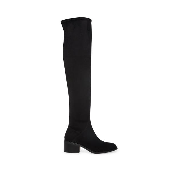 Steve Madden Aggie Women\'s Boots Black | SM-587XZ