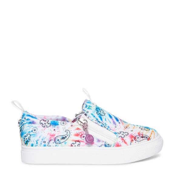 Steve Madden Aglamm Bright Kids\' Sneakers Light Multicolor | SM-172TG