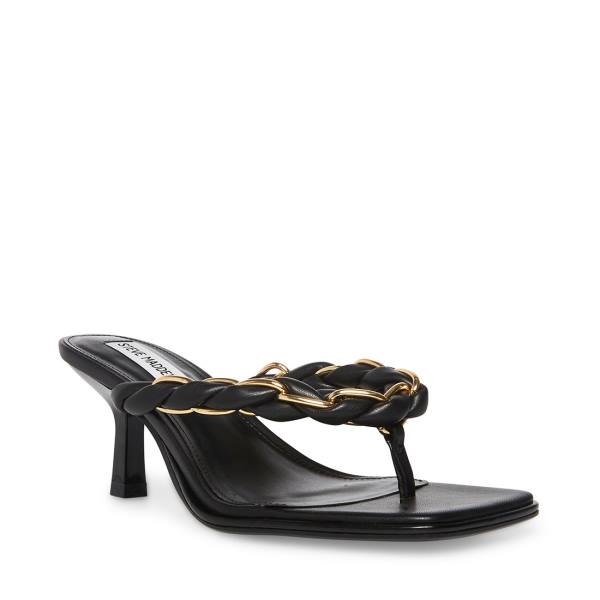 Steve Madden Alenna Women's Heels Black | SM-756RG