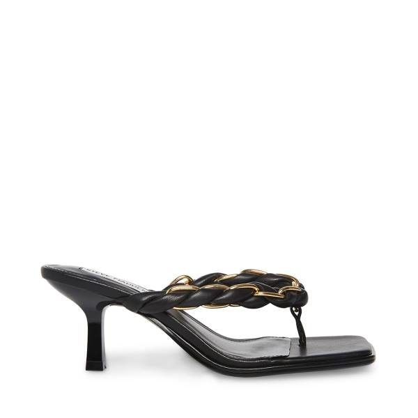 Steve Madden Alenna Women\'s Heels Black | SM-756RG