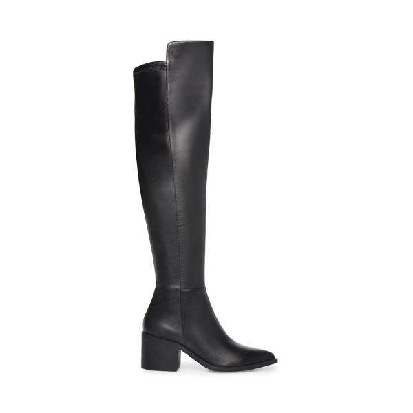 Steve Madden Allix Women\'s Boots Black | SM-127WX