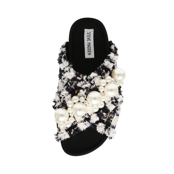 Steve Madden Amie Women's Sandals White Multicolor | SM-159OC