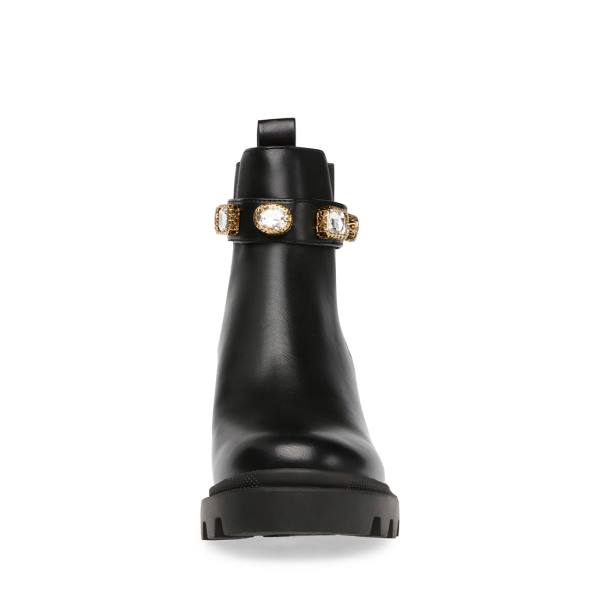 Steve Madden Amulet Women's Booties Black | SM-375PQ