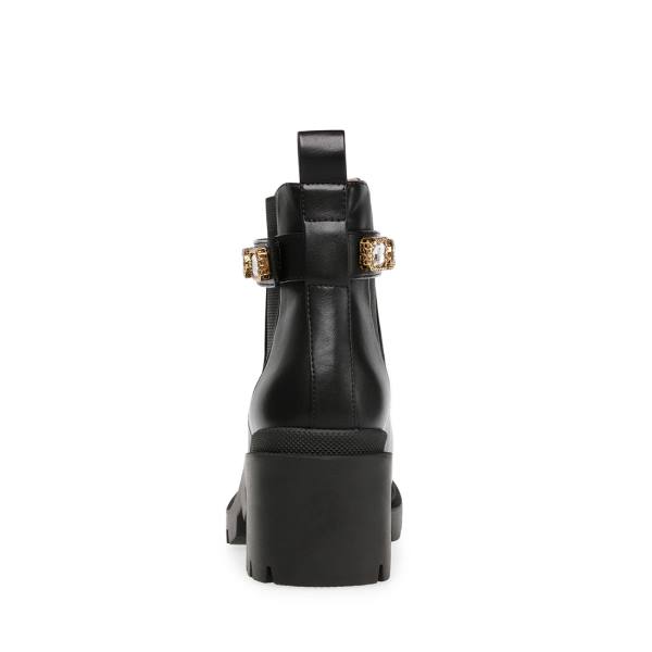 Steve Madden Amulet Women's Booties Black | SM-375PQ