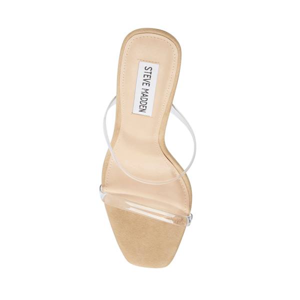 Steve Madden Andrina Women's Heels Clear | SM-109UM