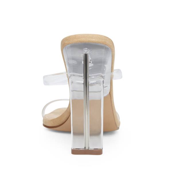 Steve Madden Andrina Women's Heels Clear | SM-109UM