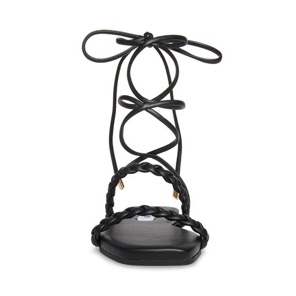Steve Madden Bailey Women's Sandals Black | SM-890EZ