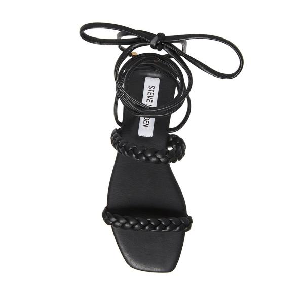 Steve Madden Bailey Women's Sandals Black | SM-890EZ