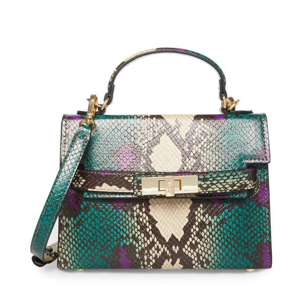 Steve Madden Bdignify Snake Women's Crossbody Bags Purple Snake | SM-472SI