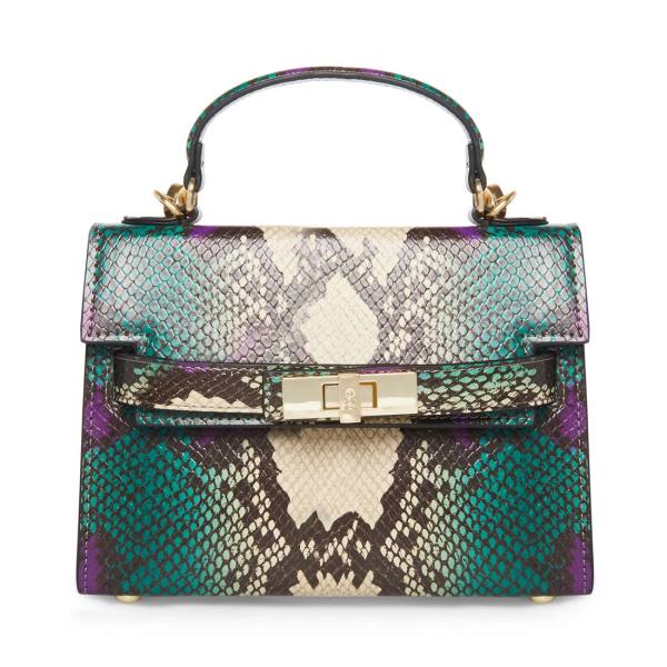 Steve Madden Bdignify Snake Women\'s Crossbody Bags Purple Snake | SM-472SI