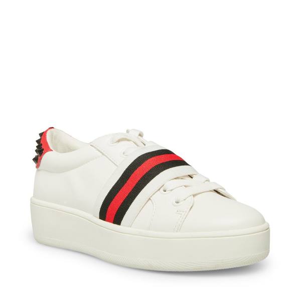 Steve Madden Becks Women's Sneakers White Multicolor | SM-615LP