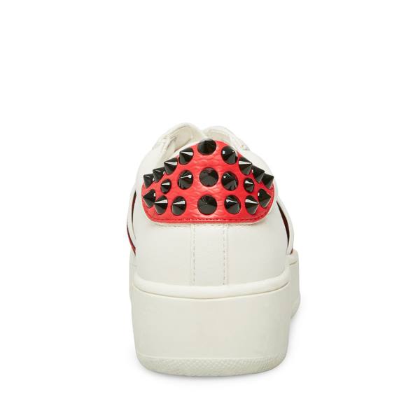 Steve Madden Becks Women's Sneakers White Multicolor | SM-615LP