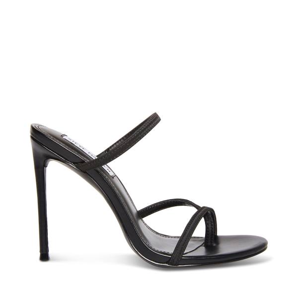 Steve Madden Bellezza Women\'s Heels Black | SM-250XN