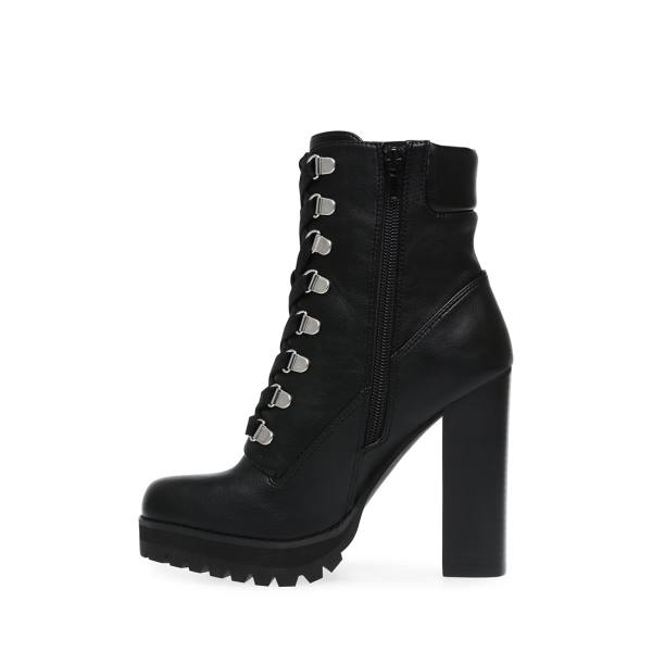 Steve Madden Beso Women's Booties Black | SM-649AL