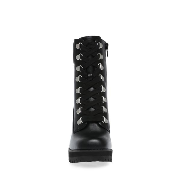 Steve Madden Beso Women's Booties Black | SM-649AL