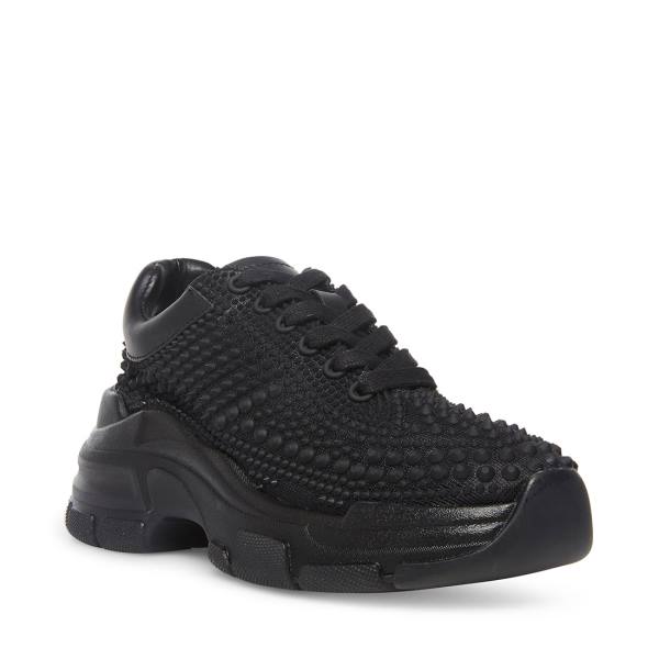 Steve Madden Blitz Women's Sneakers Black | SM-568QV