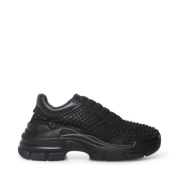 Steve Madden Blitz Women\'s Sneakers Black | SM-568QV