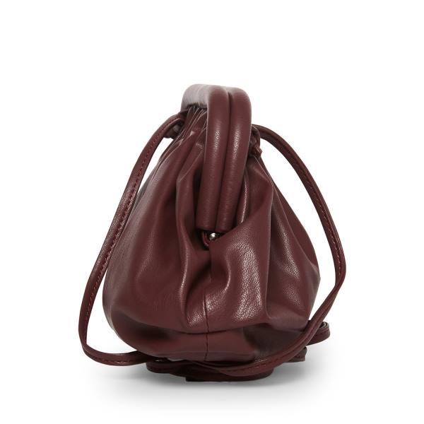 Steve Madden Bnikki Burgundy Women's Shoulder Bags Burgundy | SM-968WL