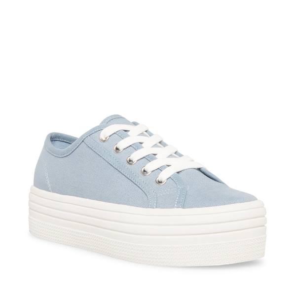 Steve Madden Bobbi 30 Women's Sneakers Blue | SM-826PB