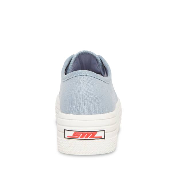 Steve Madden Bobbi 30 Women's Sneakers Blue | SM-826PB