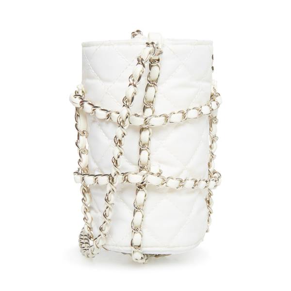 Steve Madden Bquench Women's Shoulder Bags White | SM-452NP