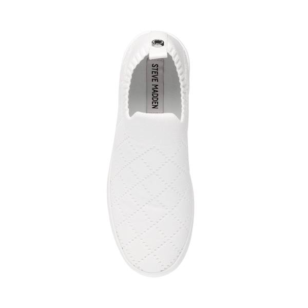 Steve Madden Branson Women's Sneakers White | SM-842XZ