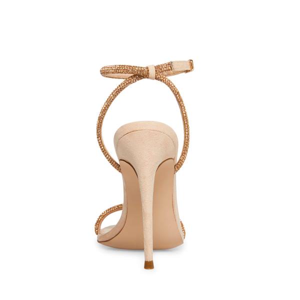 Steve Madden Breslin Blush Women's Heels Pink | SM-341VX