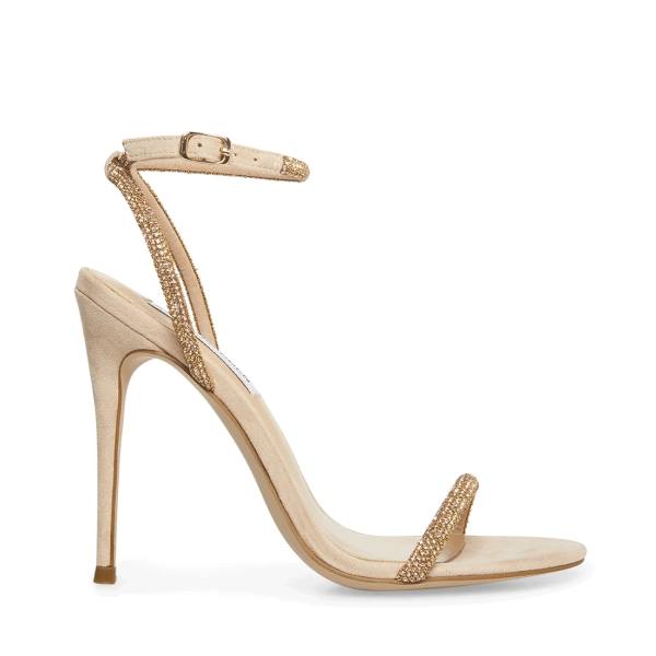 Steve Madden Breslin Blush Women\'s Heels Pink | SM-341VX
