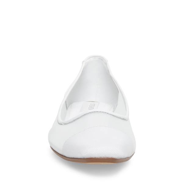 Steve Madden Bridget Women's Flat Shoes White Multicolor | SM-489RL