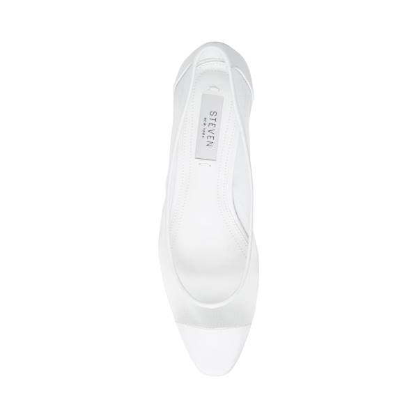 Steve Madden Bridget Women's Flat Shoes White Multicolor | SM-489RL