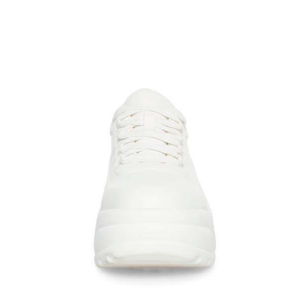 Steve Madden Briggs Women's Sneakers White | SM-267TV