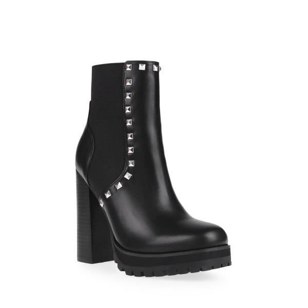 Steve Madden Brisa Women's Booties Black | SM-571XM