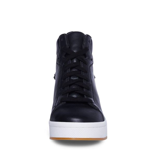 Steve Madden Brix Women's Sneakers Black | SM-238MP