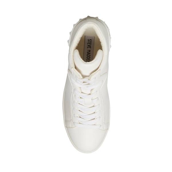 Steve Madden Brix Women's Sneakers White | SM-619UL