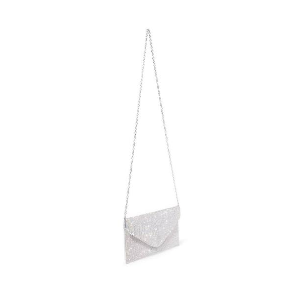Steve Madden Bswagger Women's Crossbody Bags Silver | SM-468ZR