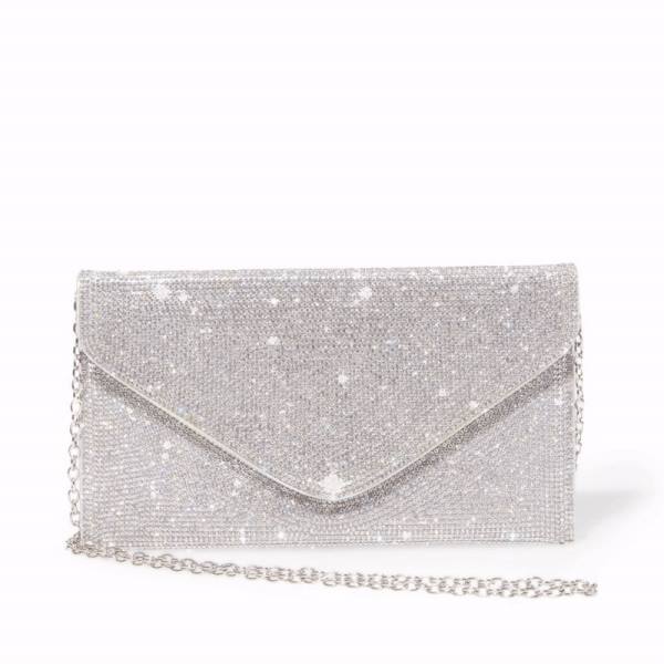 Steve Madden Bswagger Women\'s Crossbody Bags Silver | SM-468ZR