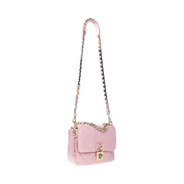 Steve Madden Bterra Patent  Women's Shoulder Bags Light Pink | SM-362FN