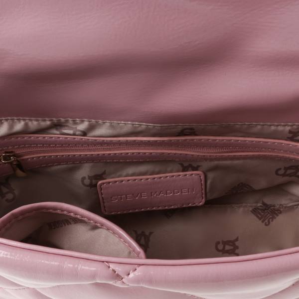 Steve Madden Bterra Patent  Women's Shoulder Bags Light Pink | SM-362FN