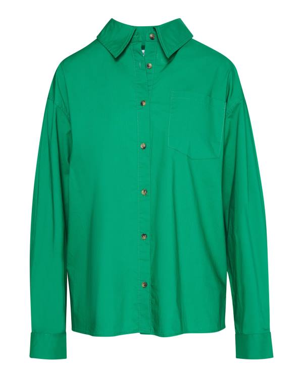 Steve Madden Button Down Short Set Women's Loungewear Green | SM-407PT