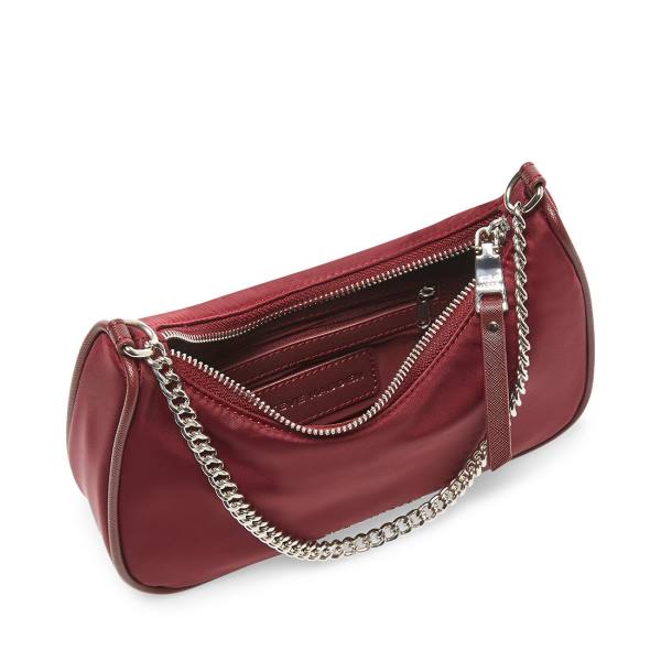 Steve Madden Bvital Burgundy Women's Shoulder Bags Burgundy | SM-756CF