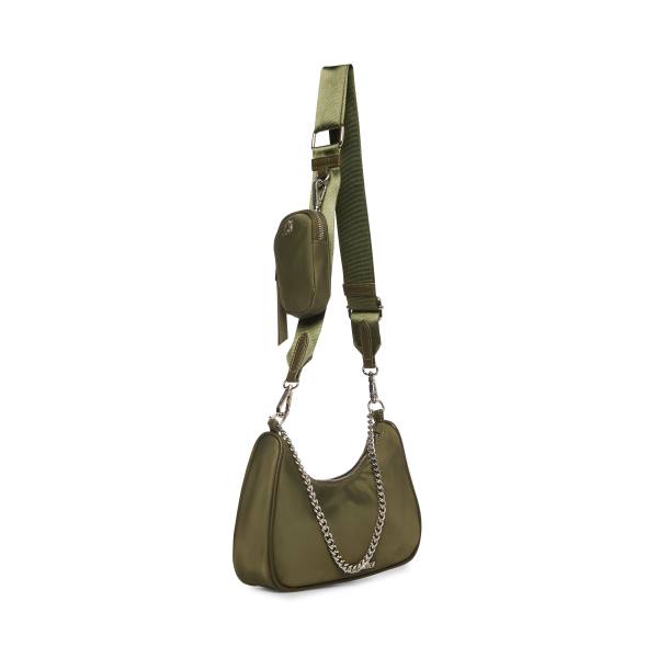 Steve Madden Bvital Women's Shoulder Bags Olive | SM-058ID