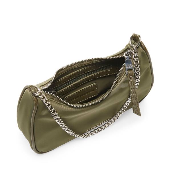 Steve Madden Bvital Women's Shoulder Bags Olive | SM-058ID