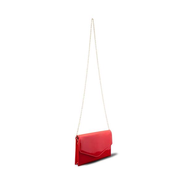 Steve Madden Bworldly Patent Women's Shoulder Bags Red | SM-312SB