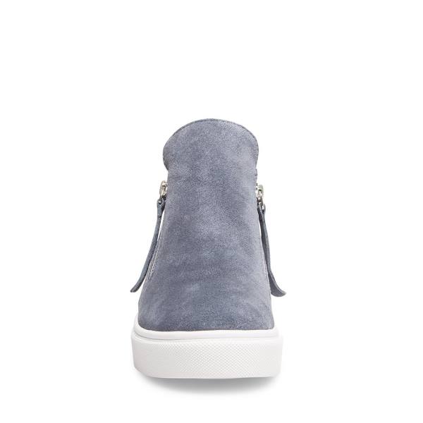 Steve Madden Caliber-f Suede Women's Sneakers Grey | SM-478VY