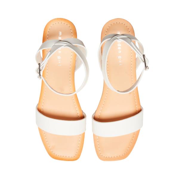 Steve Madden Caprise Paris Women's Heels White | SM-137TF