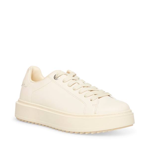 Steve Madden Catcher Tan Women's Sneakers Brown | SM-082IL