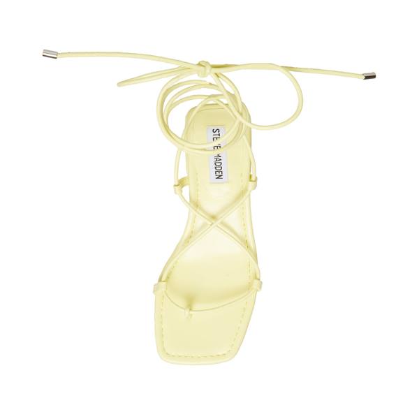Steve Madden Claremont Women's Sandals Yellow | SM-598HU