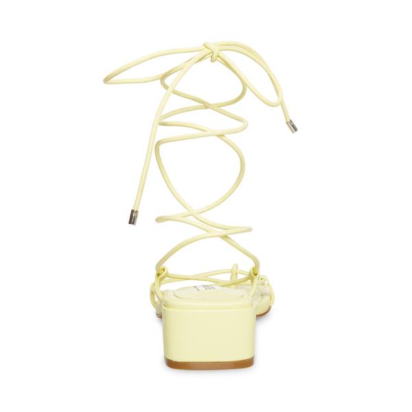 Steve Madden Claremont Women's Sandals Yellow | SM-598HU